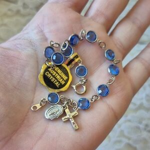 Austrian Crystal Rosary Bracelet